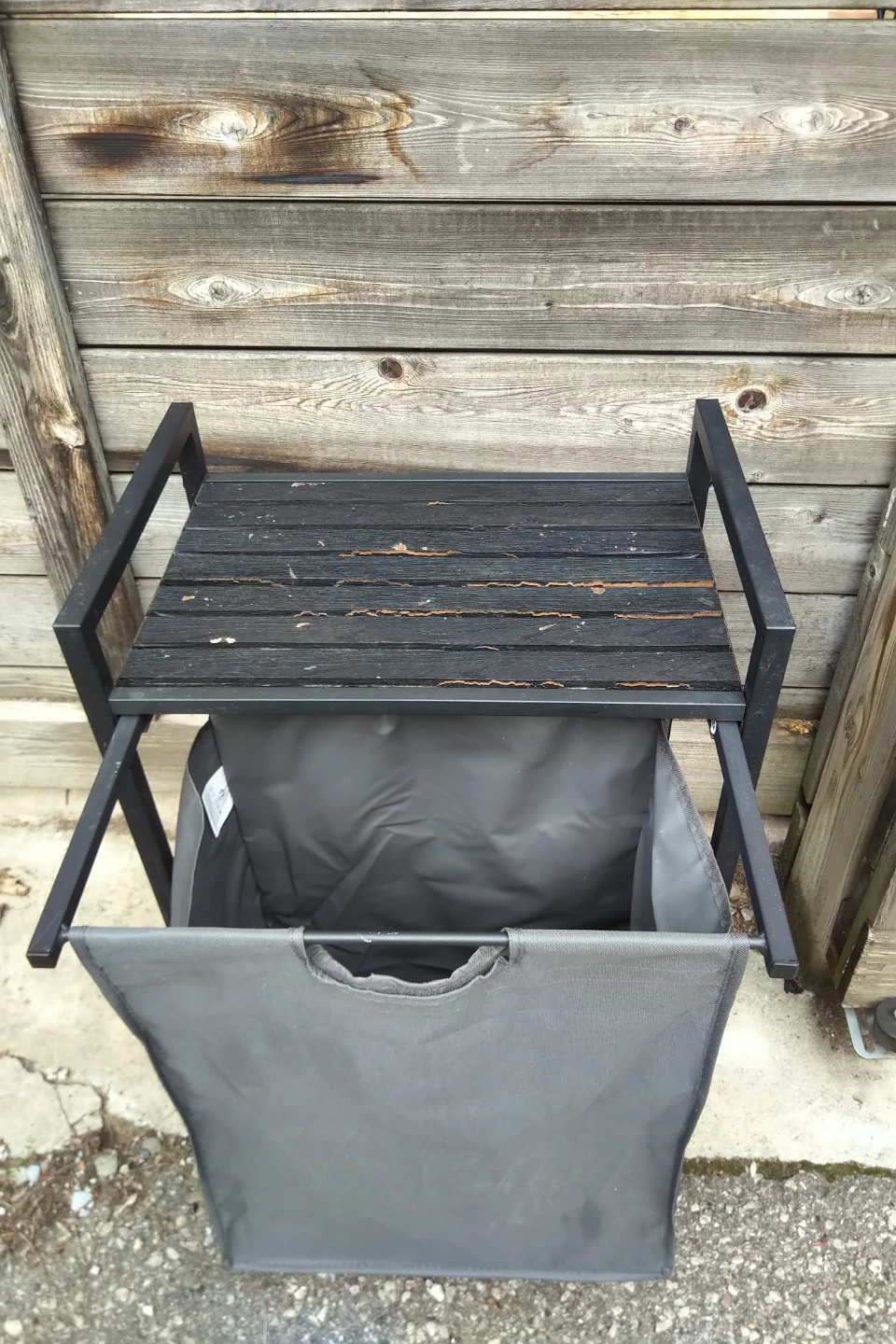 Hamper with shelf - photo 2
