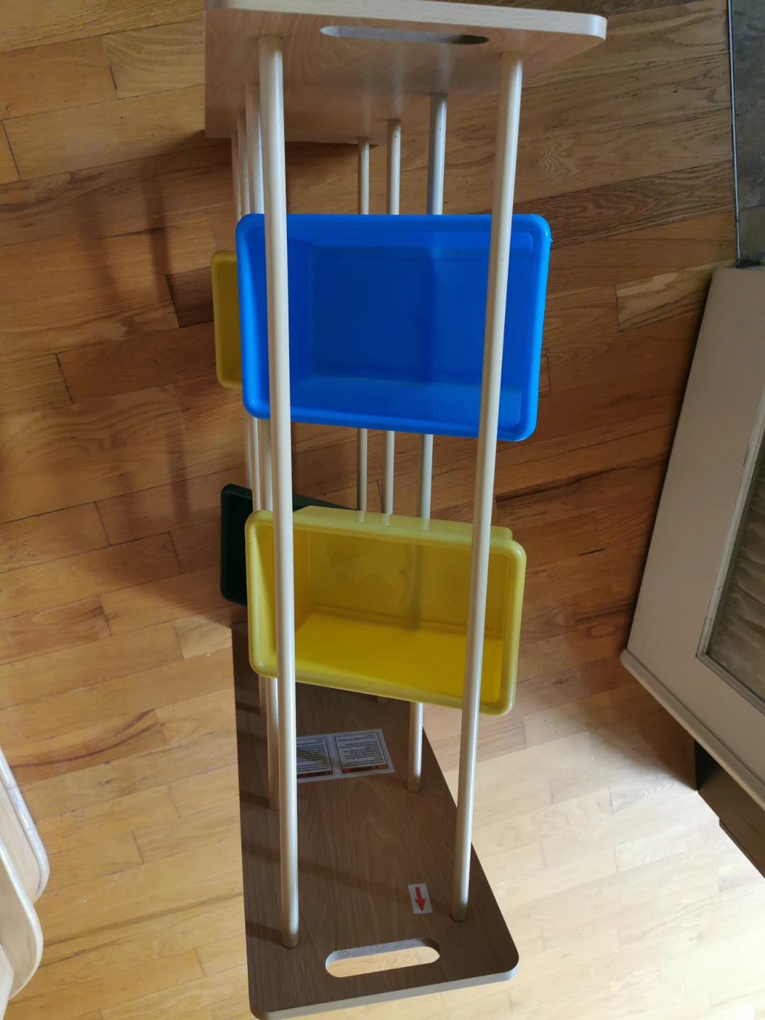 Wooden Toy Storage Organizer with Bins - photo 2