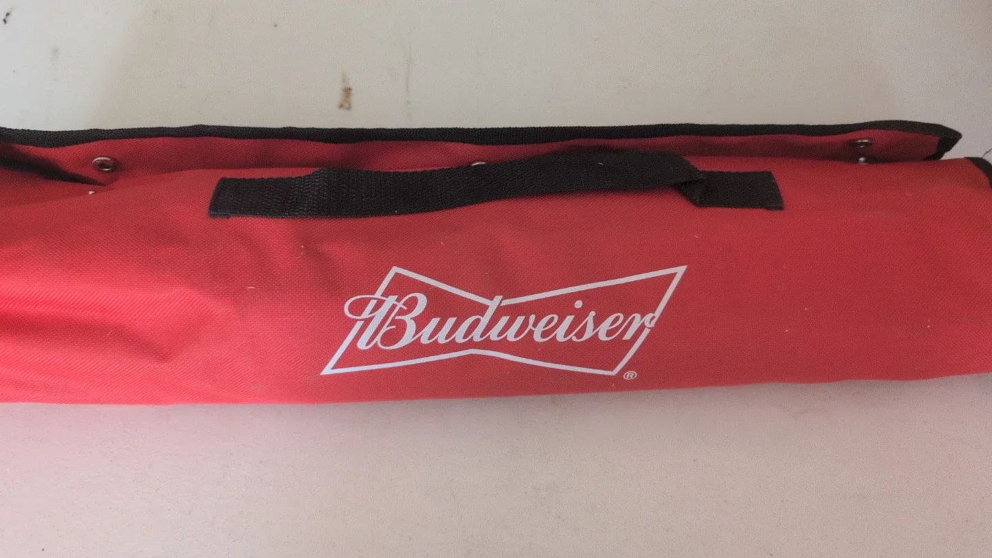 Budweiser BBQ Grill Tool Set with Red Apron - photo 2