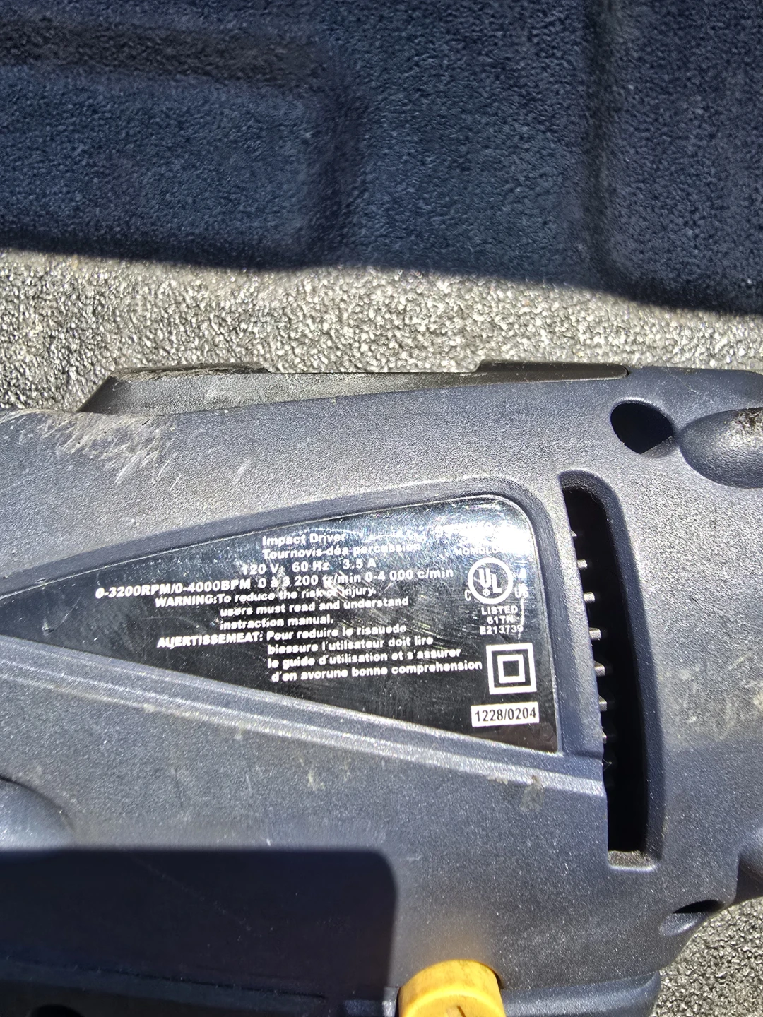 Mastercraft 1/2" Corded Impact Driver - photo 3