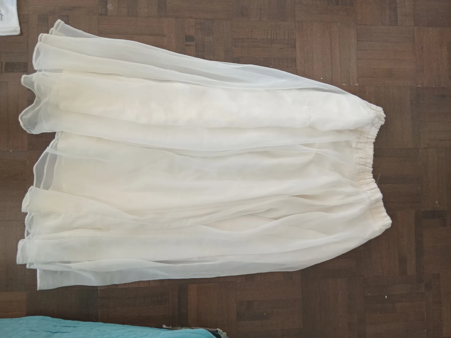 White Tulle Skirt