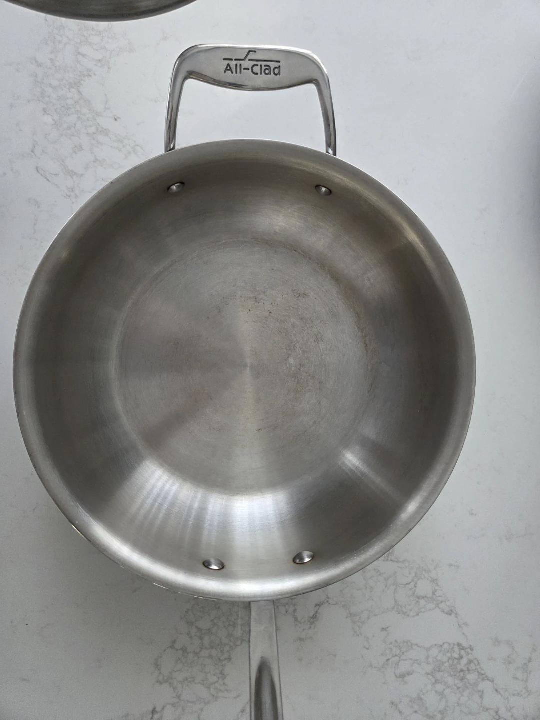 All-Clad Stainless Steel Sauté Pan with Lid - 4qt - photo 2
