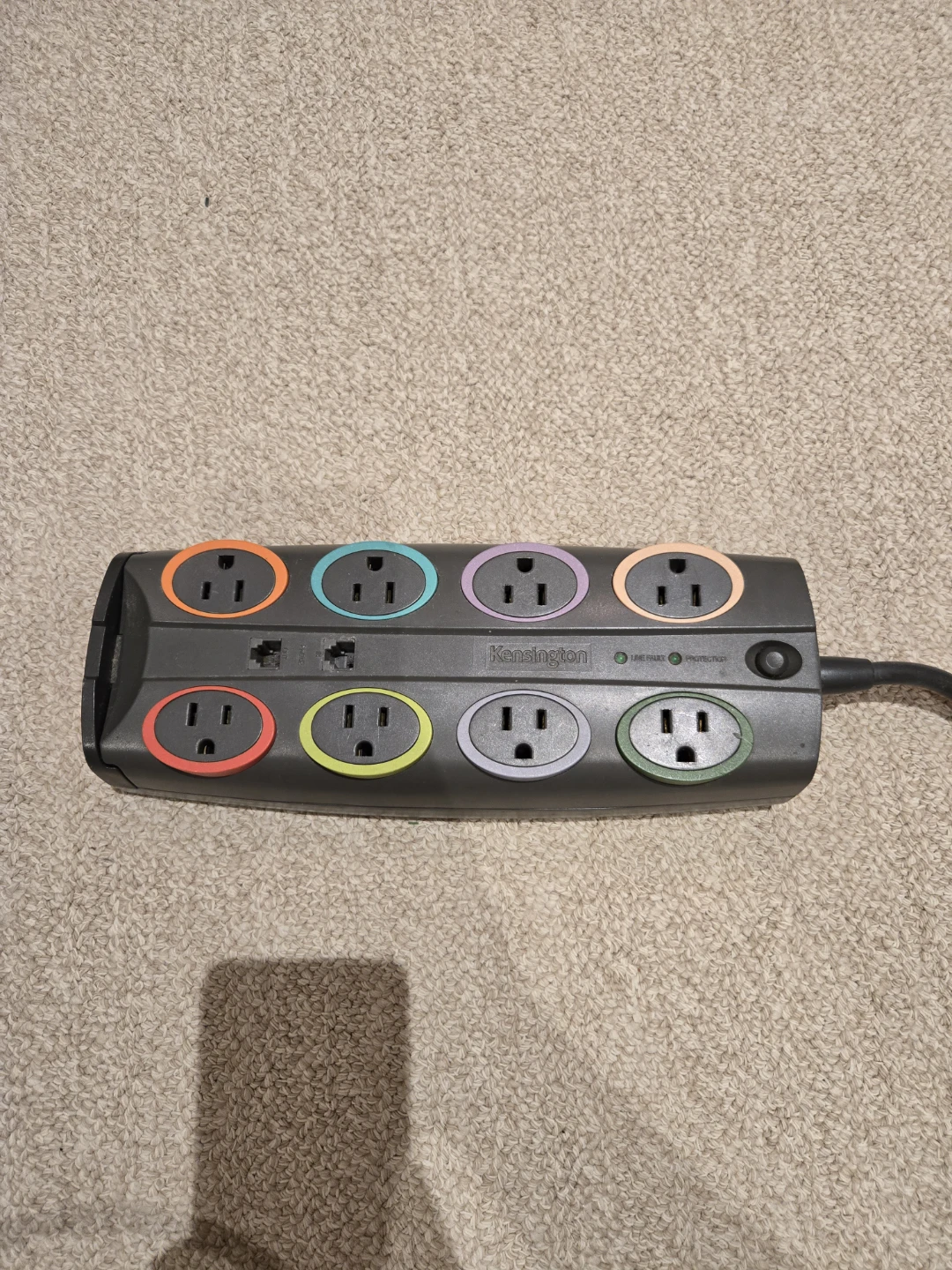 Kensington Surge Protector Power Strip 8 plugs