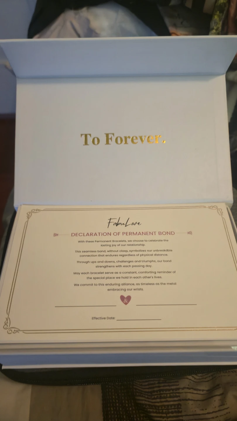 FabuLove Permanent Heart Bracelets - photo 3