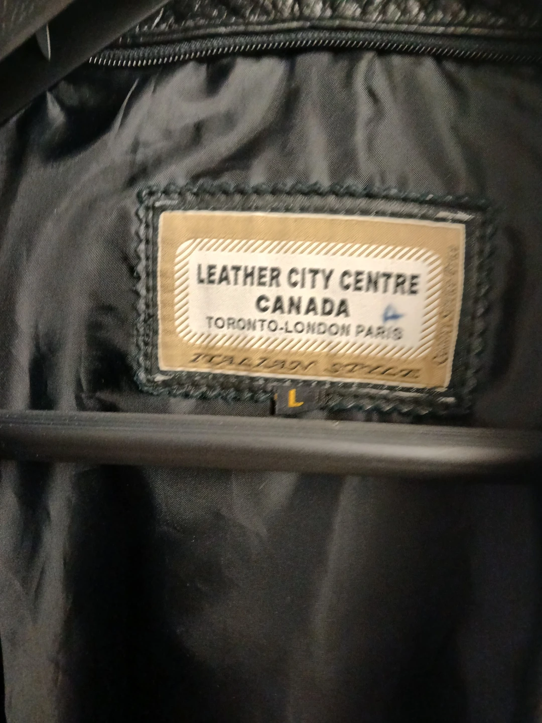 Genuine leather coat for men Large - photo 2
