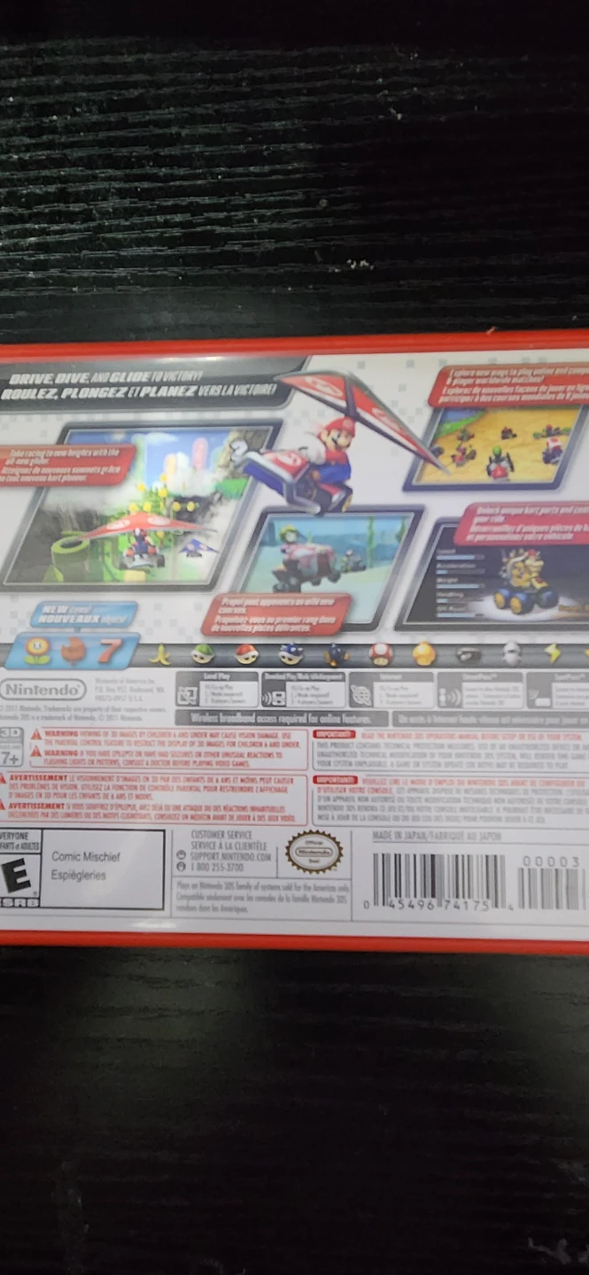 Mario kart 7 3ds game - photo 2