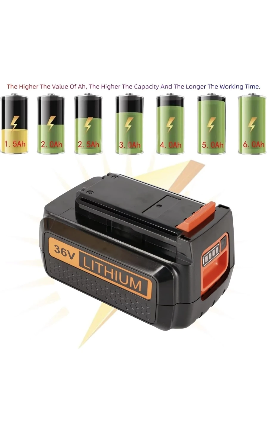 New1.5Ah Compatible with Black and Decker 40V - photo 5