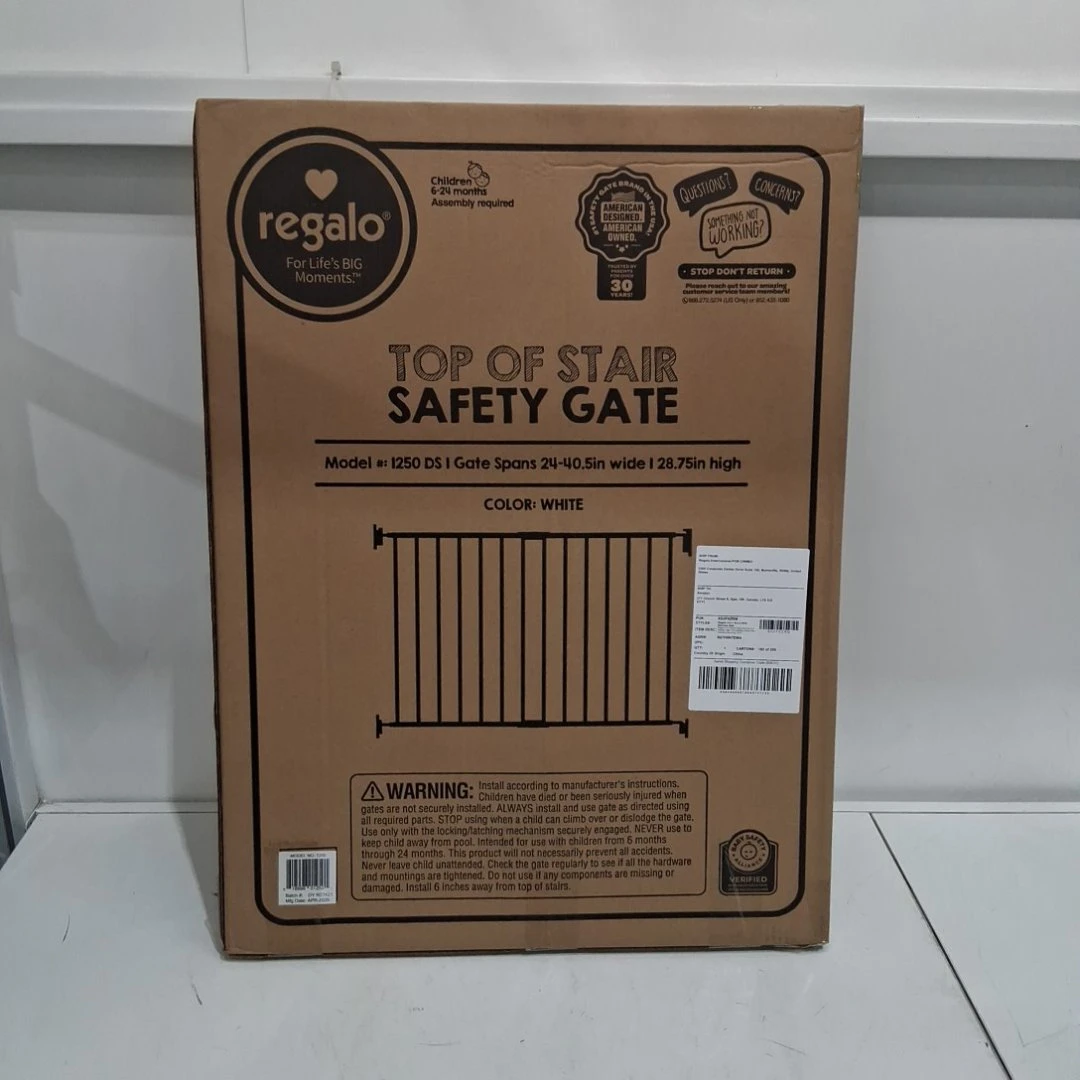 Regalo Top of Stair Safety Gate