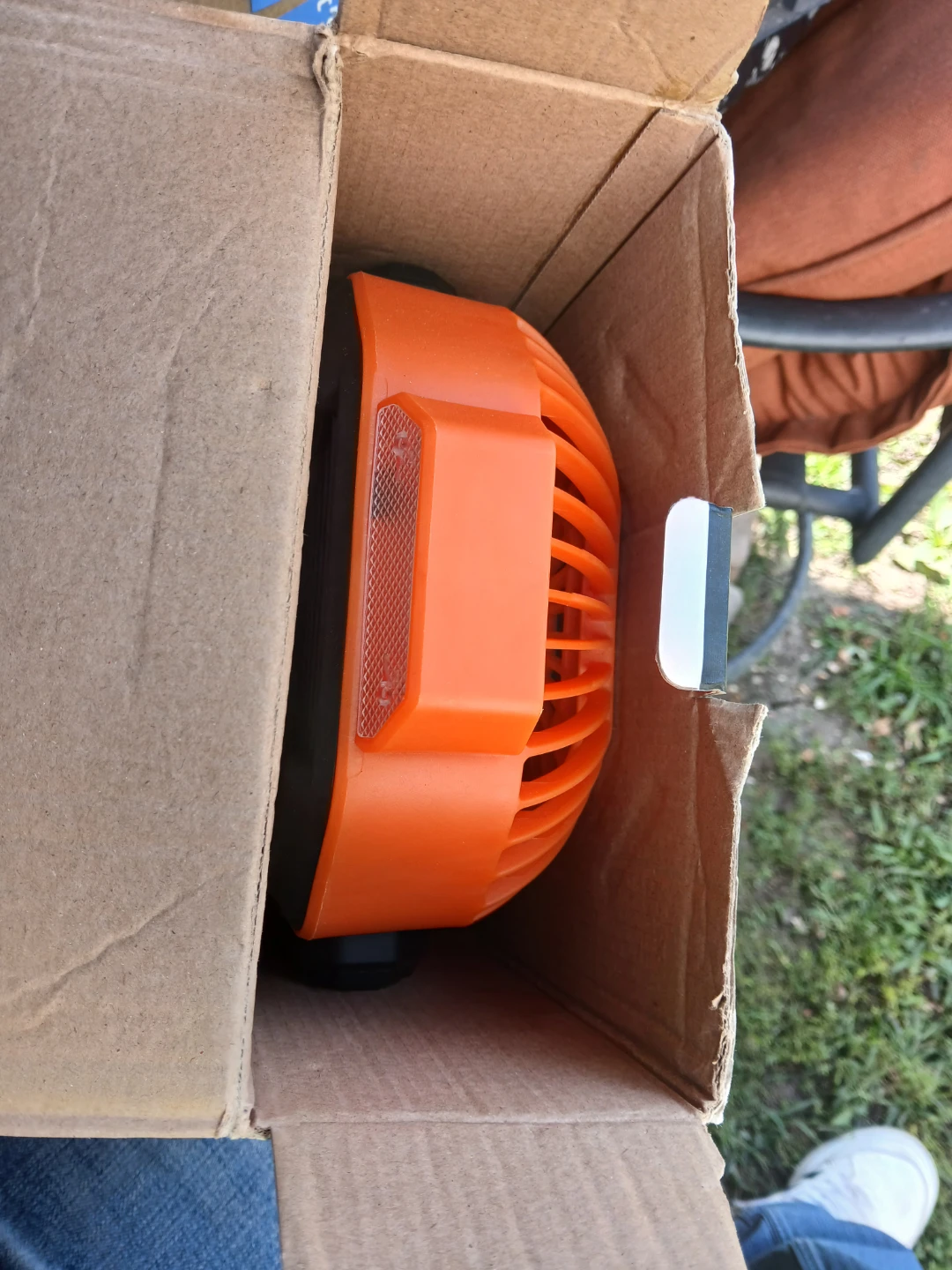 Mobile Fan Two-in-One Fan/Light X20 Orange - photo 4