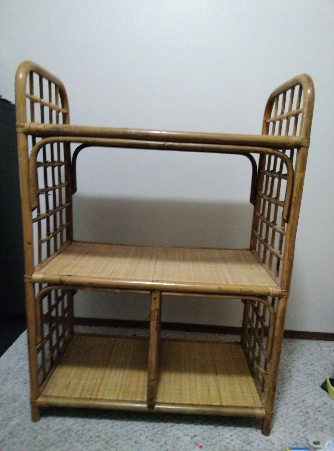 Rattan Shelf Unit