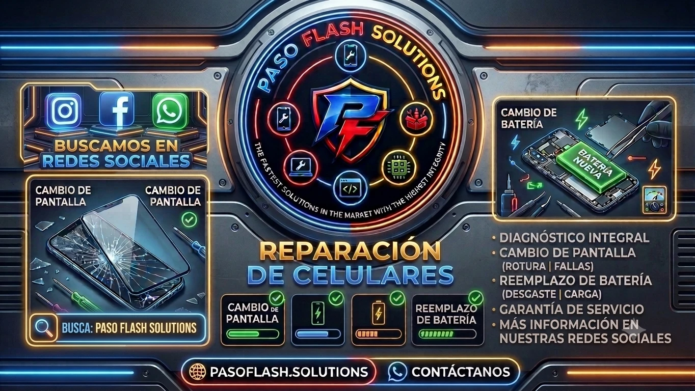 Paso Flash Solutions Cell Phone Repair