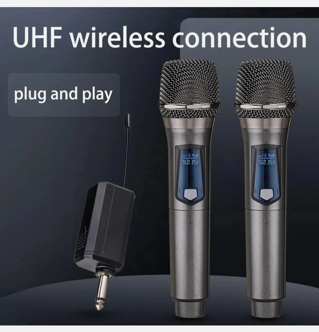 Wireless Handheld Mic Microphone Set Karaoke Office Church NEW - photo 5
