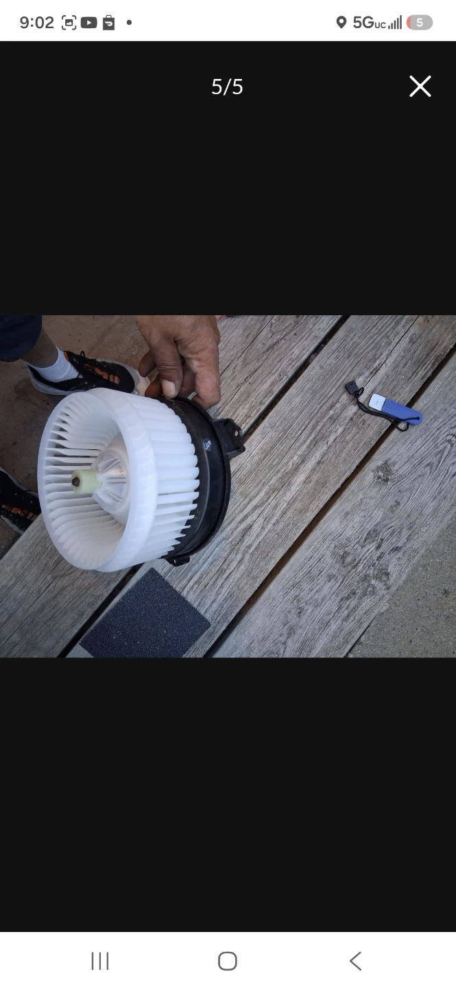 HVAC Blower Motor Fan Assembly