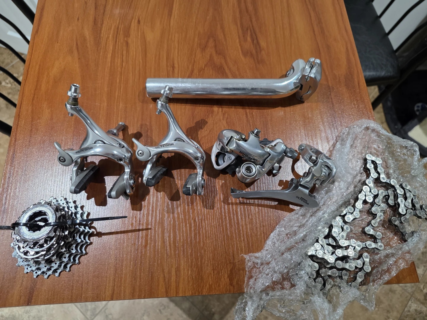 Vintage Shimano Ultegra 9-Speed Group