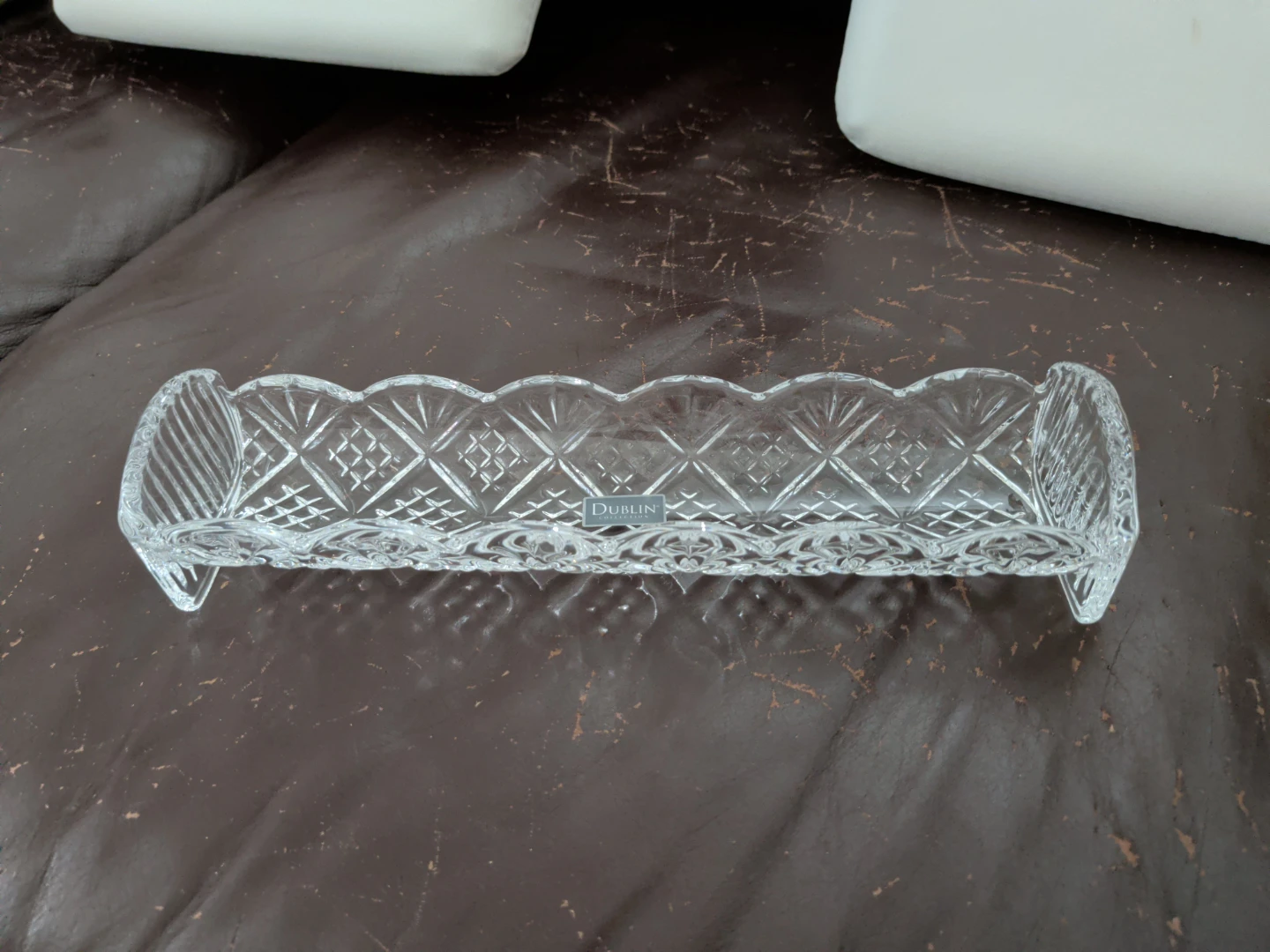 Crystal Clear Glass Tray - photo 2