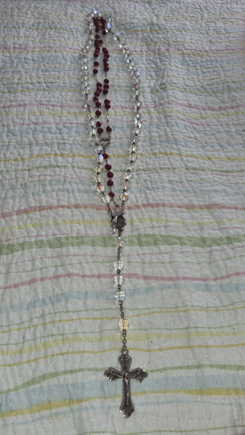 Rosary Beads with Cross Pendant - photo 2