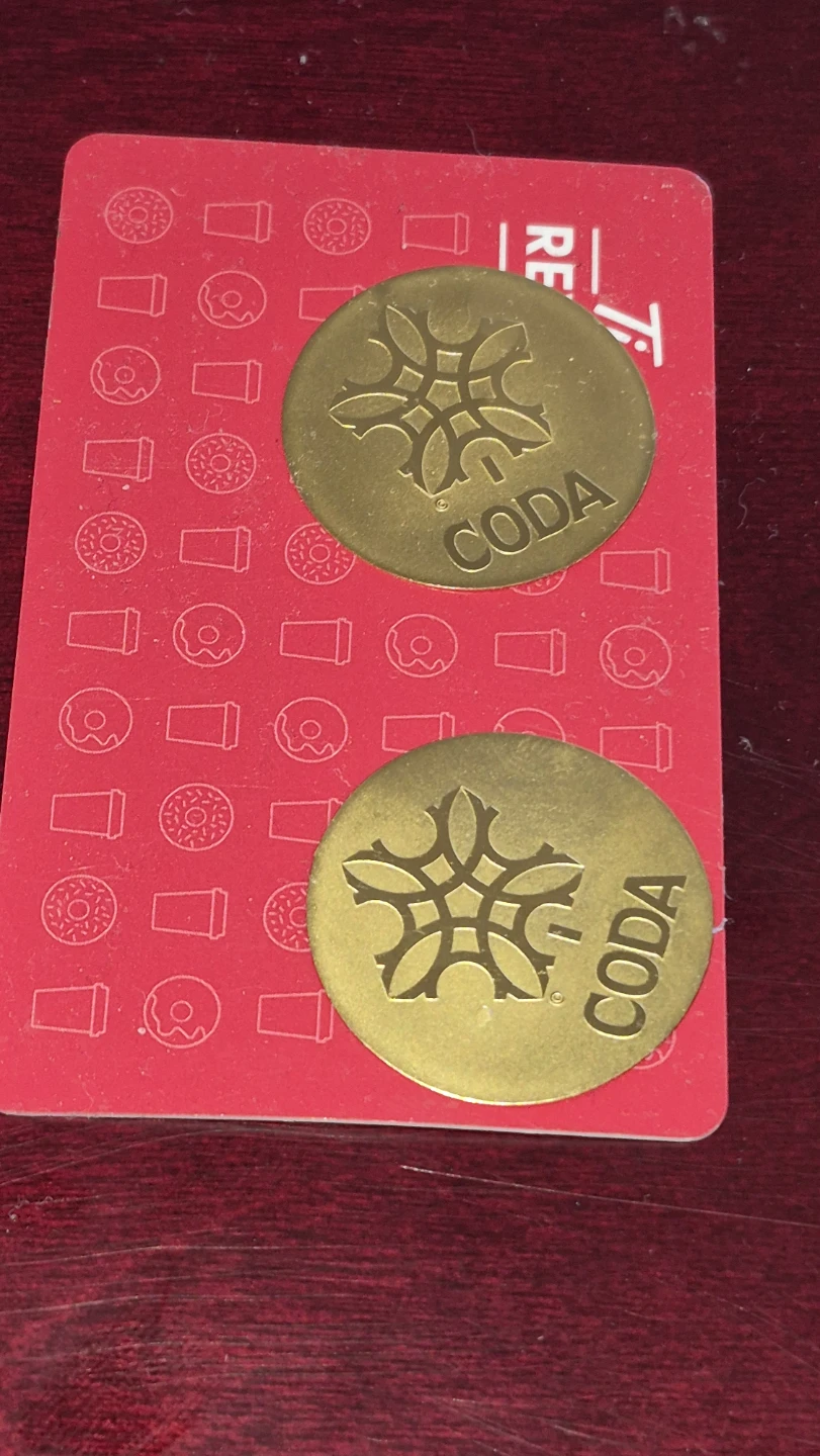 2 CODA  gold Tokens