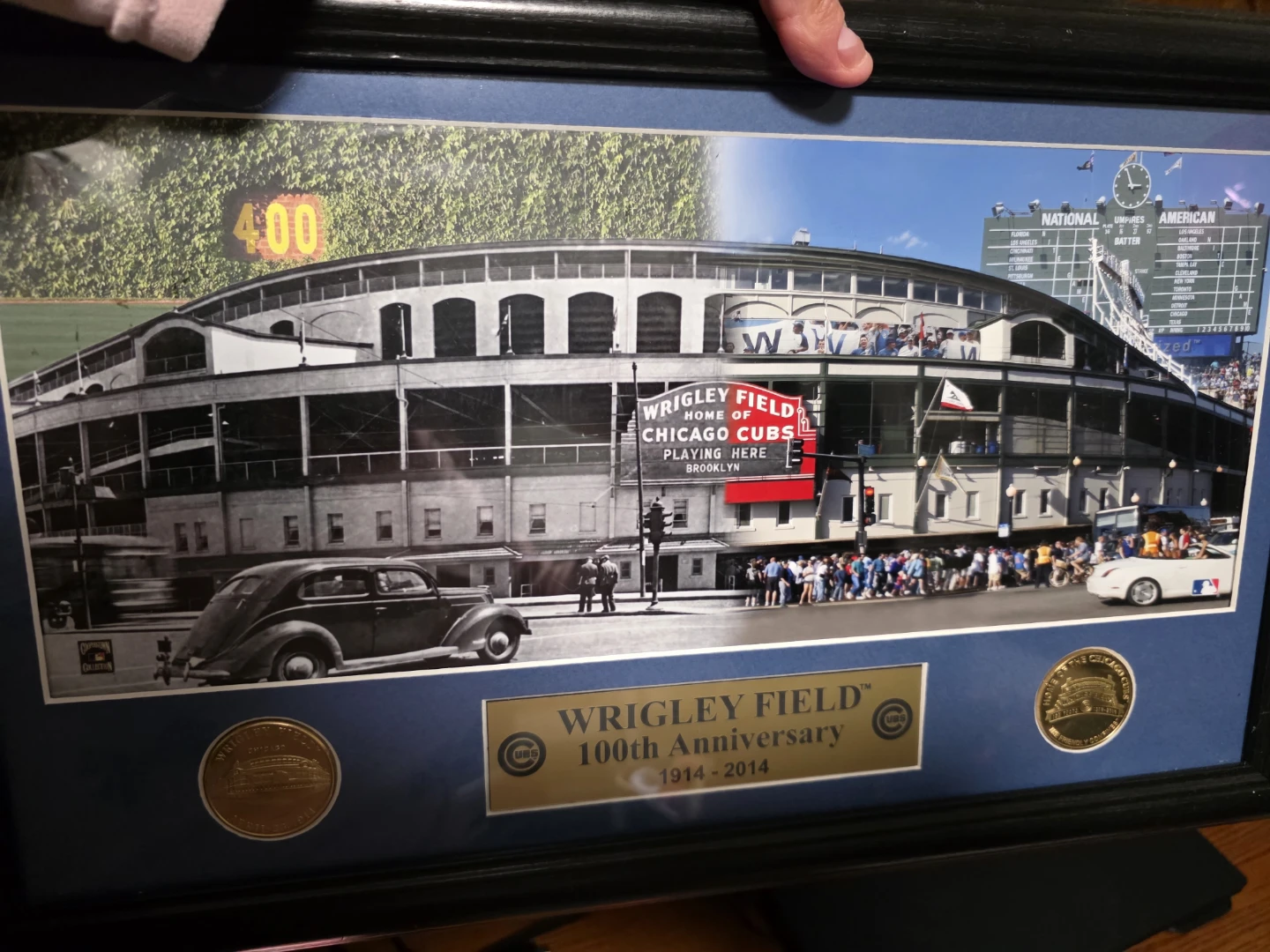 Wrigley Field 100th Anniversary Framed Art