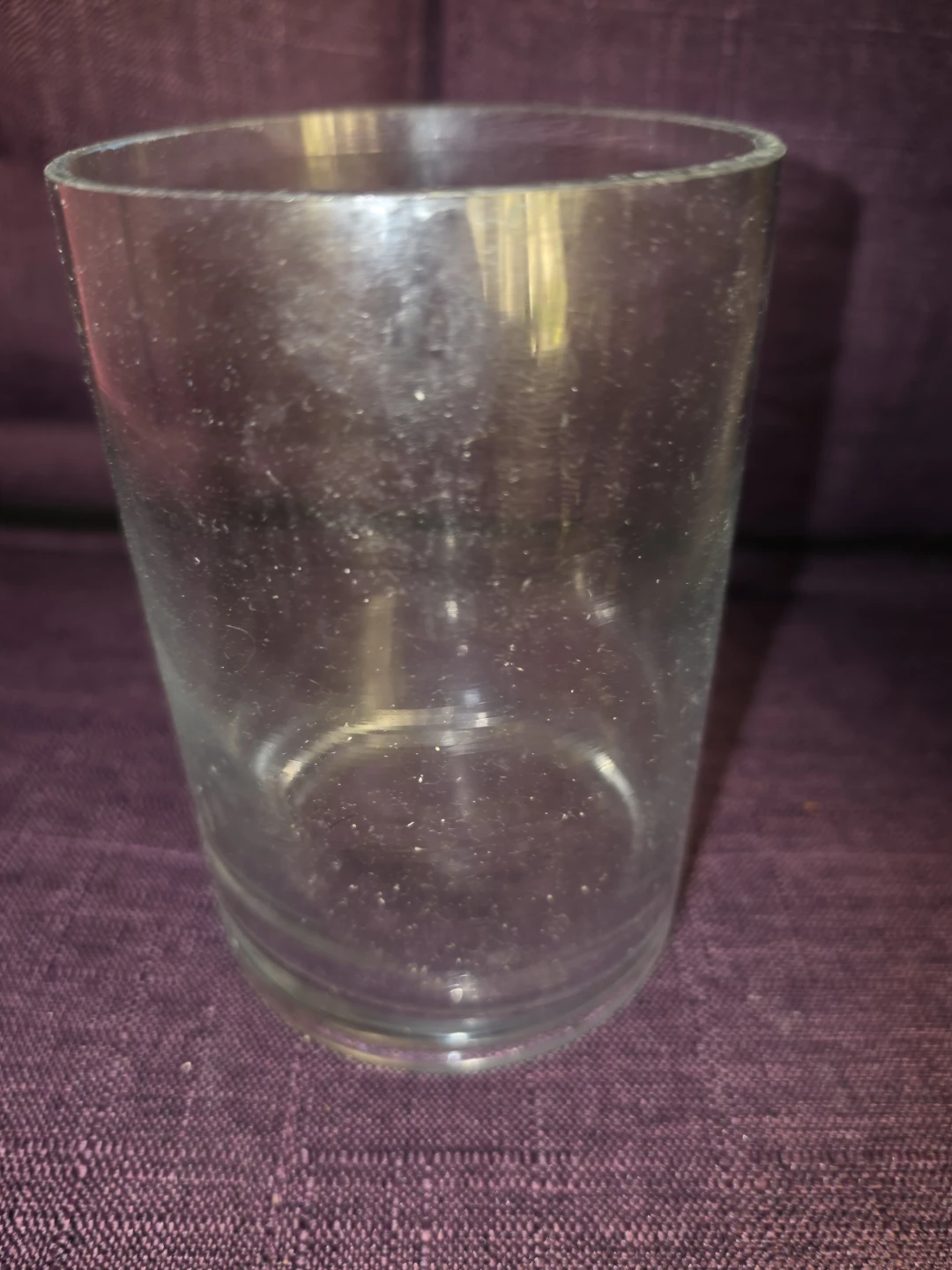 Clear Glass Vase