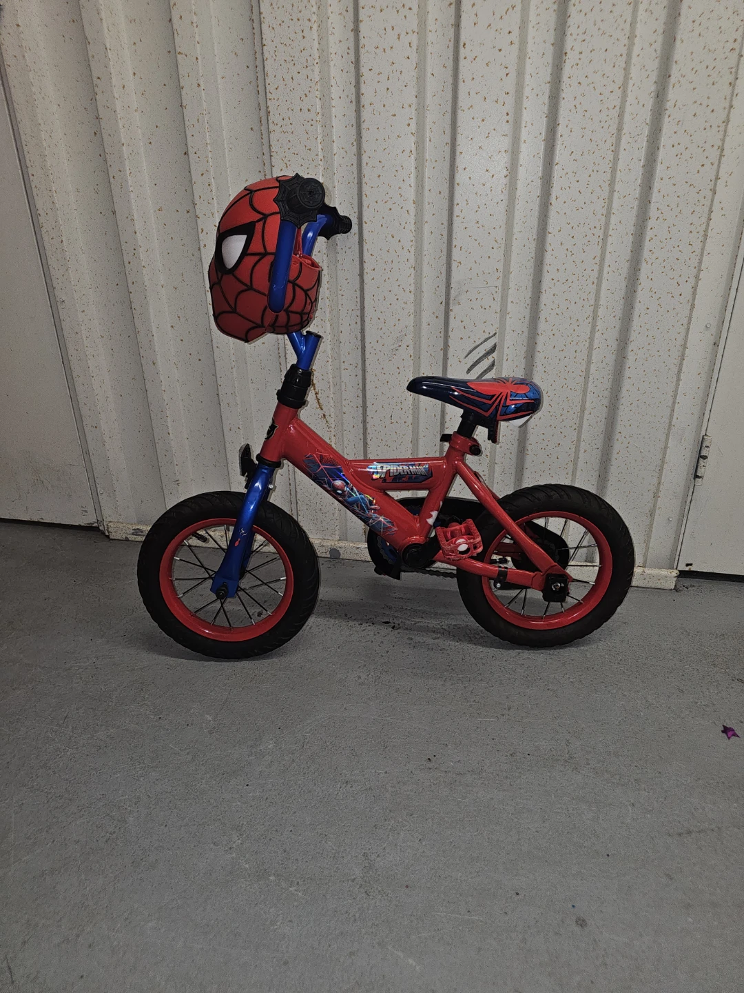 Spider-Man Kids Bike 12 in Red/Blue/Black Coaster Brake BMX - photo 2