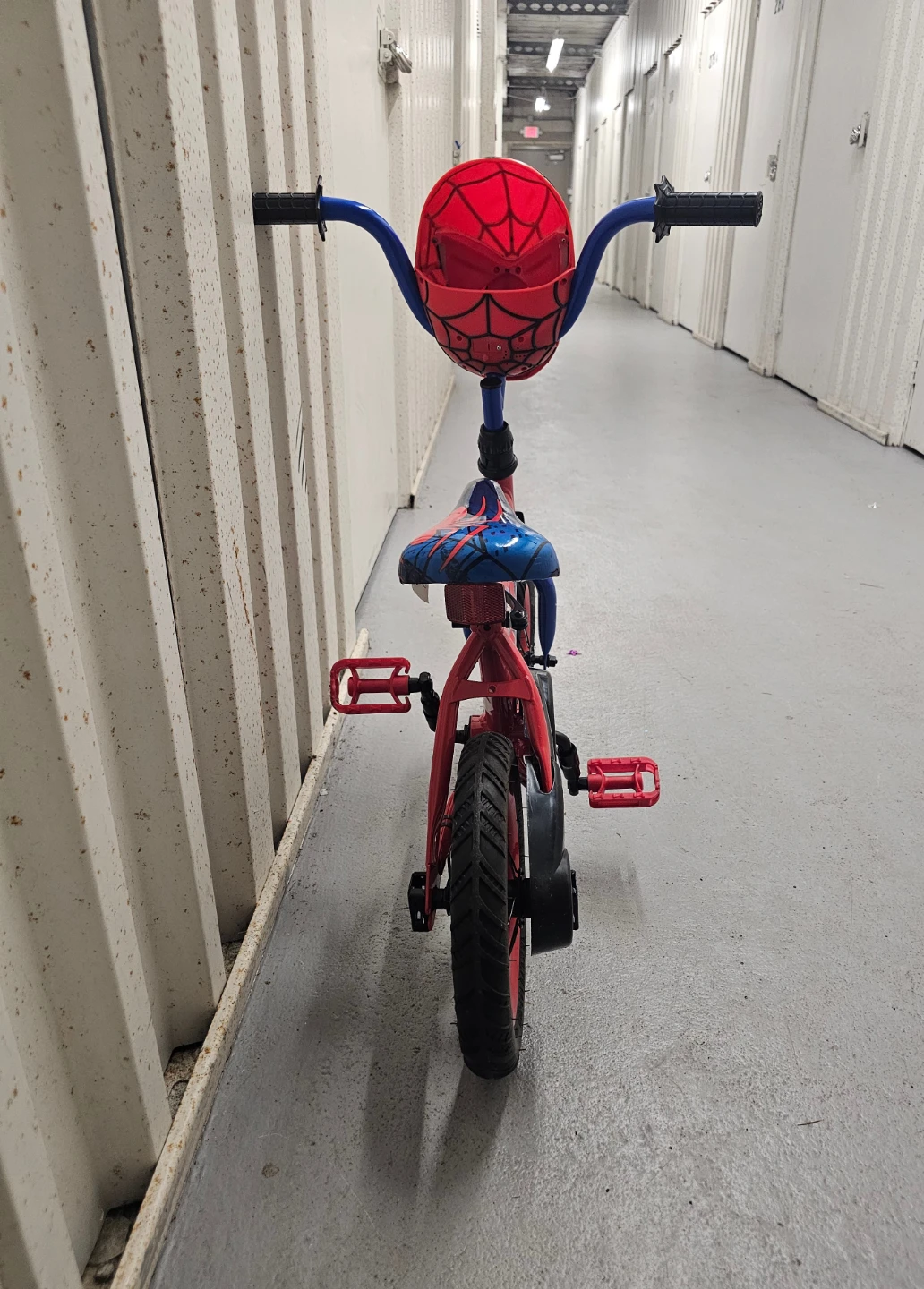Spider-Man Kids Bike 12 in Red/Blue/Black Coaster Brake BMX - photo 4