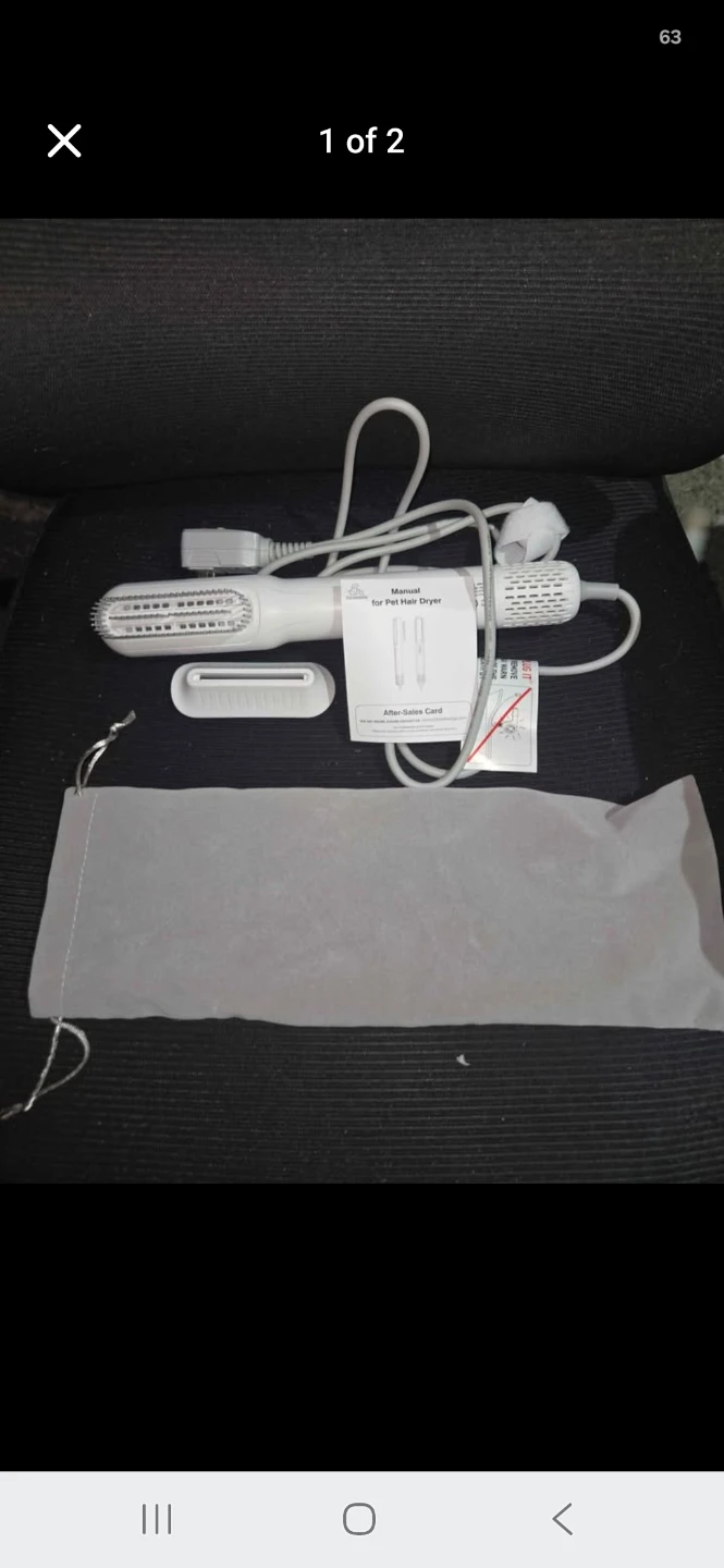 ZMAYPLUS Pet Hair Dryer and Brush 2 in 1 - photo 2
