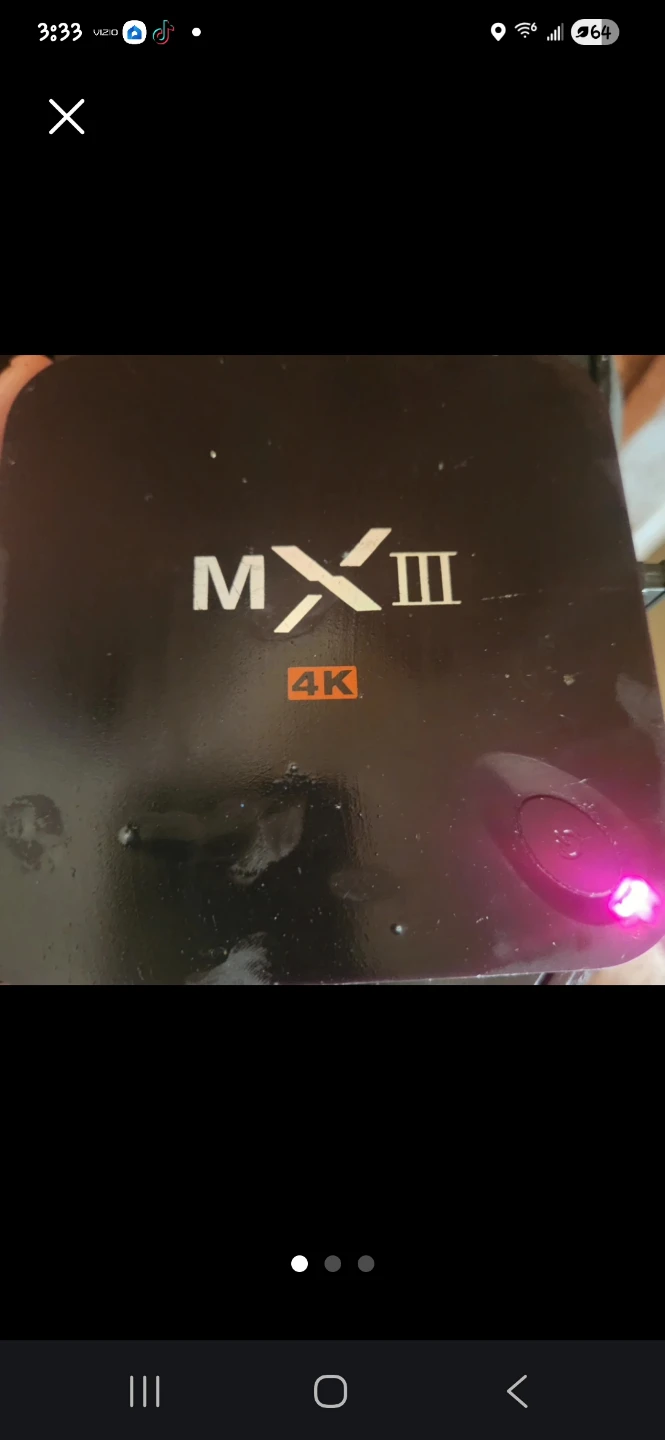 MXIII 4K Android TV Box