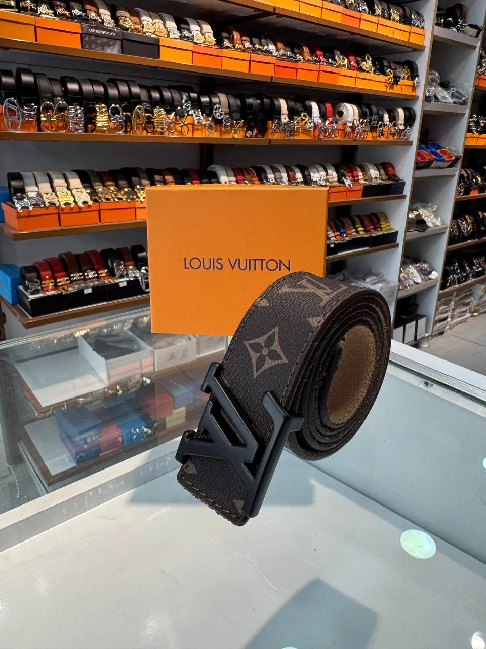 New leather belts