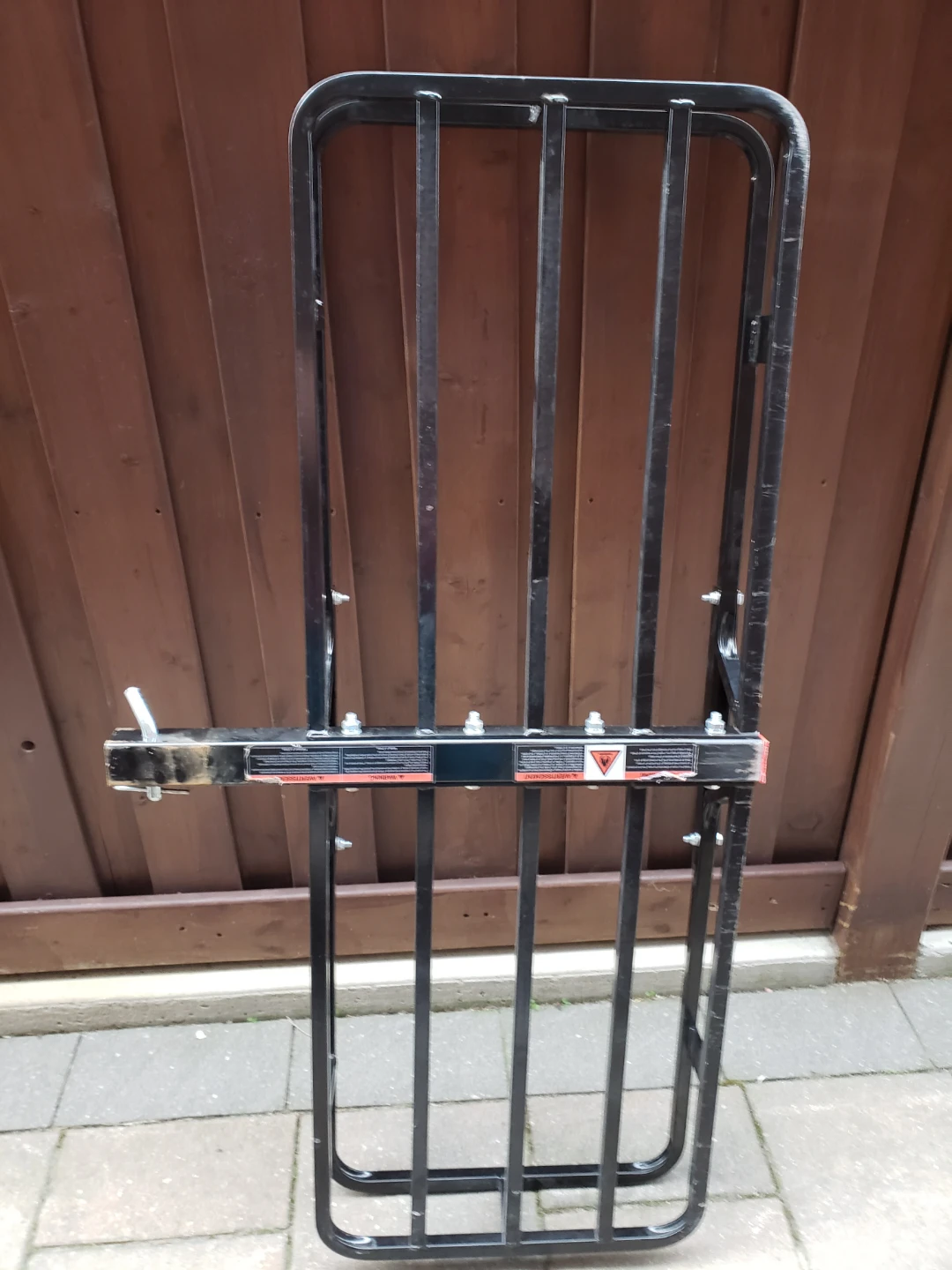 Black Metal Folding Utility Rack - photo 2