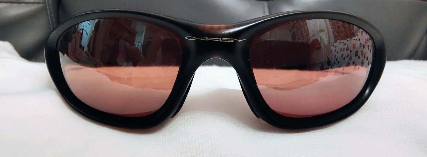 Oakley Twenty XX 04-296 RootBeer VR28 Polarized Sunglasses