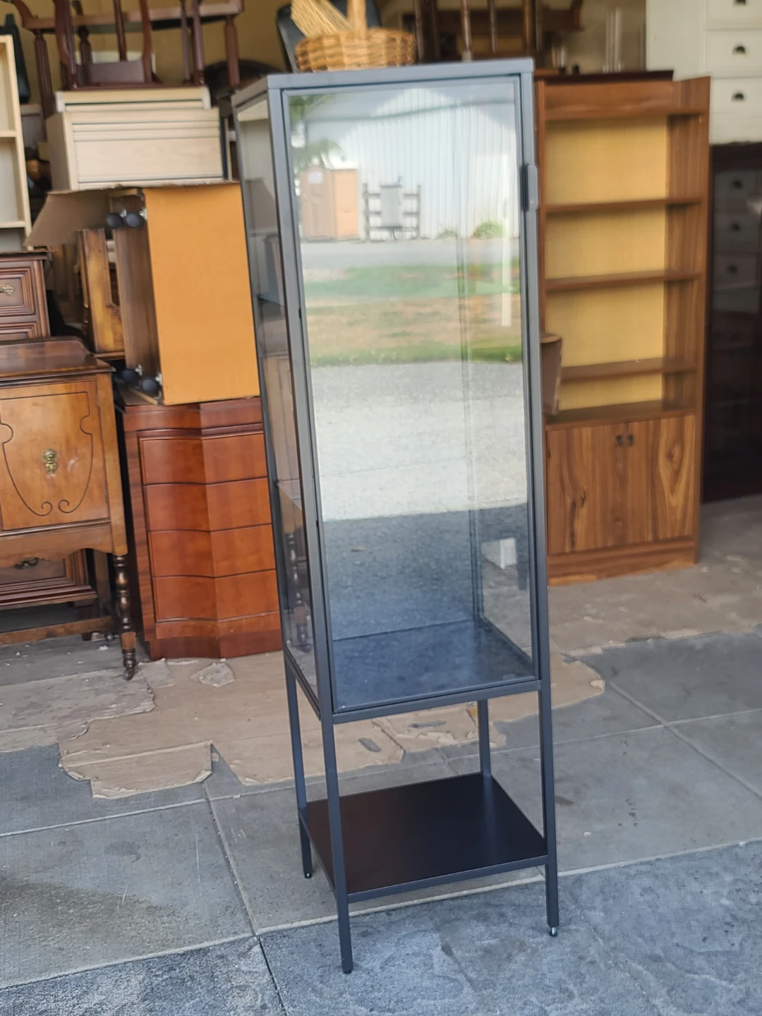 Glass-Door Cabinet