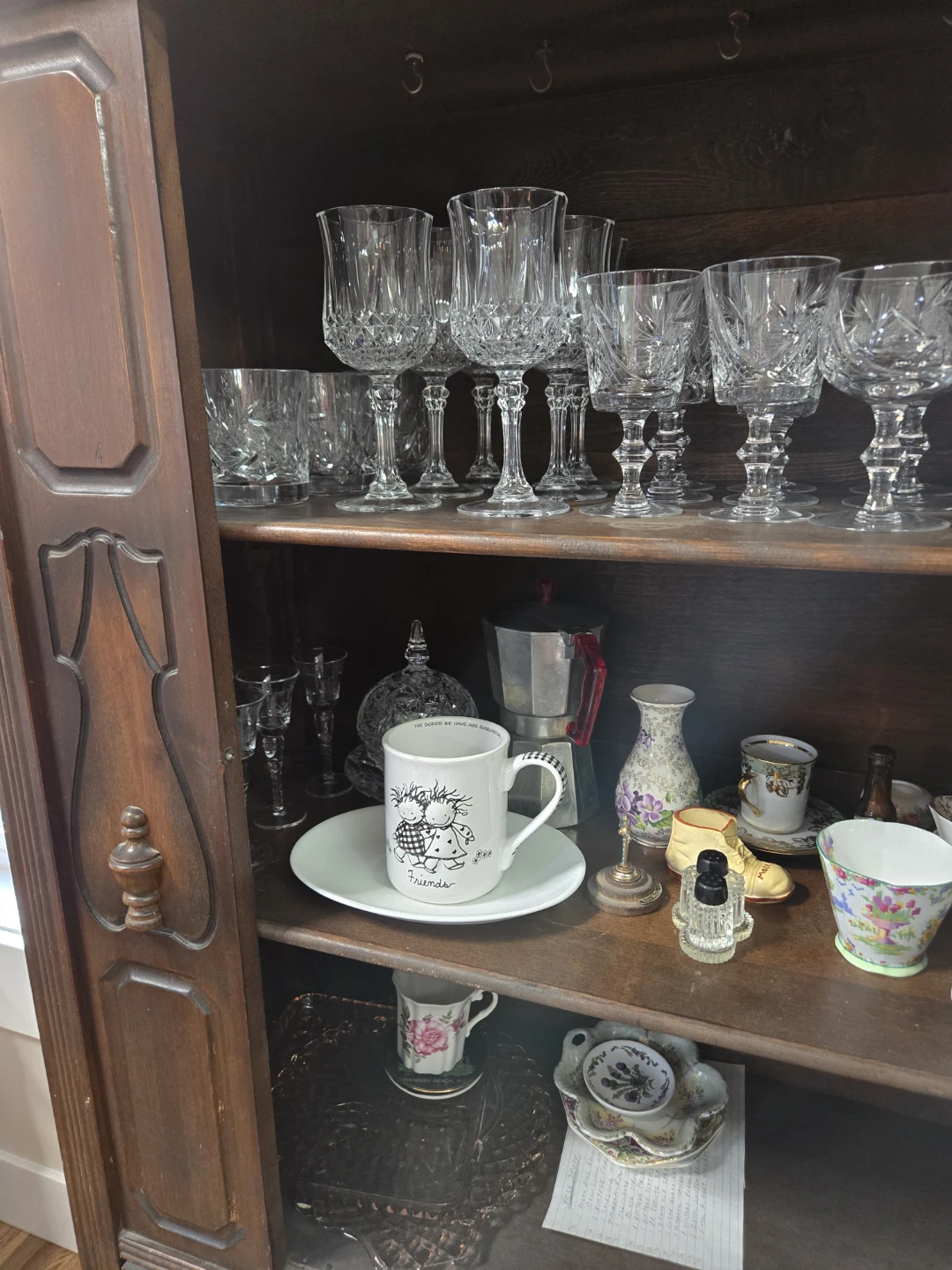 Antique China Cabinet Jacobean Style - photo 2
