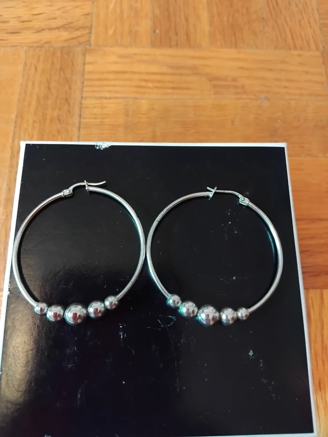 Sterling silver Hoop Earrings