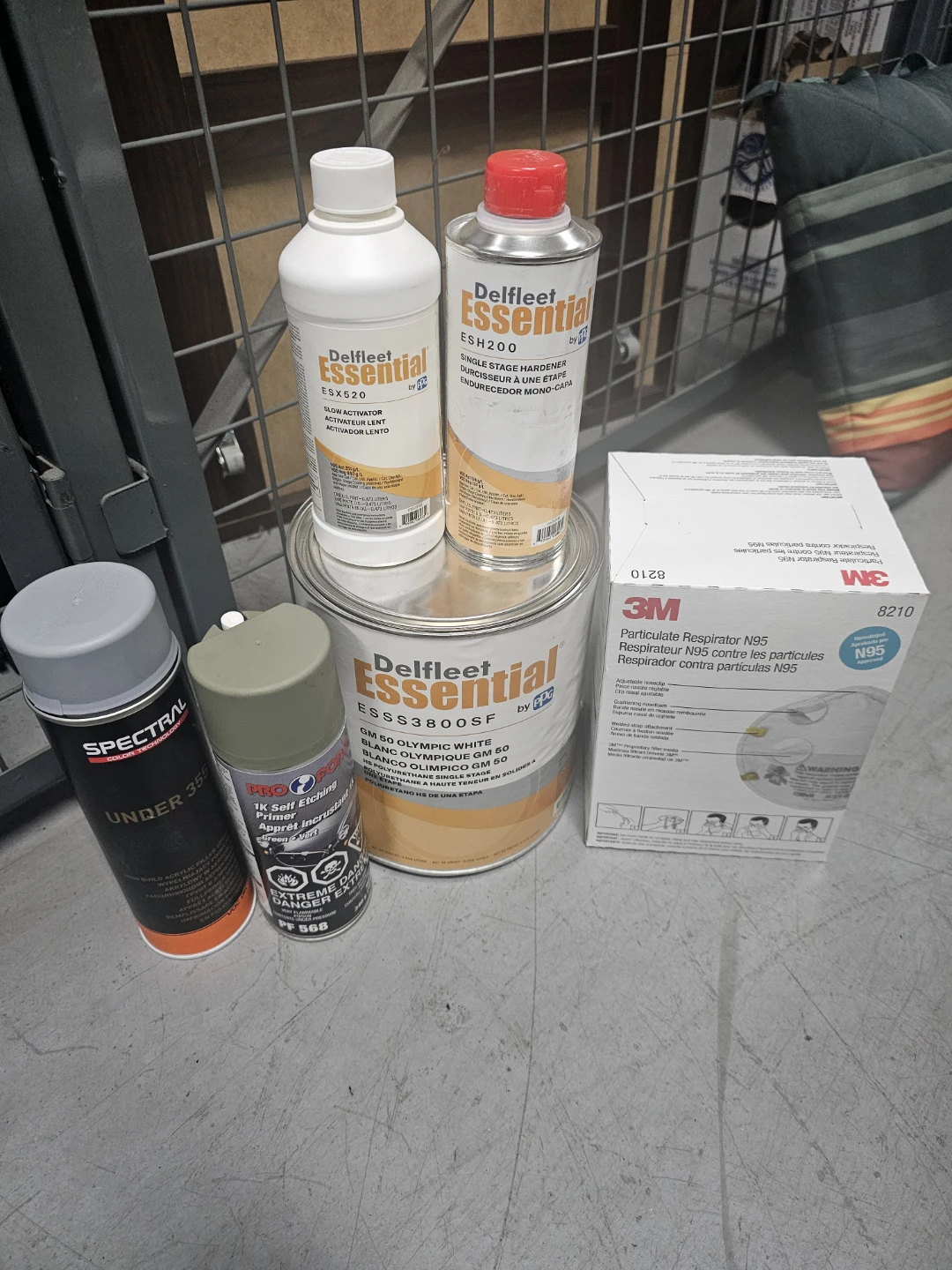 PPG Delfleet Essential Automotive Paint Kit – GM Olympic White