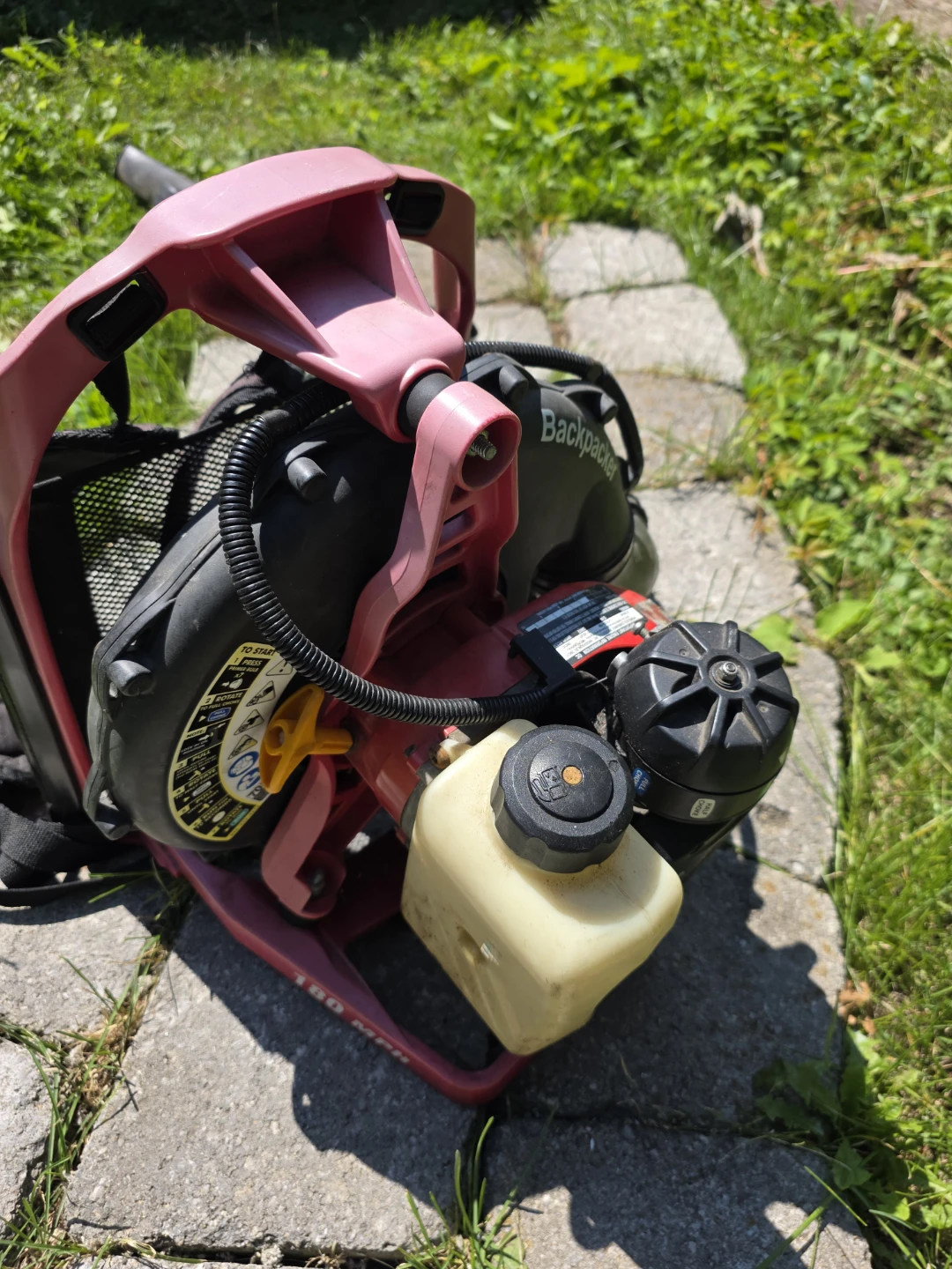 Home lite Backpacker Leaf Blower 180 MPH - photo 2