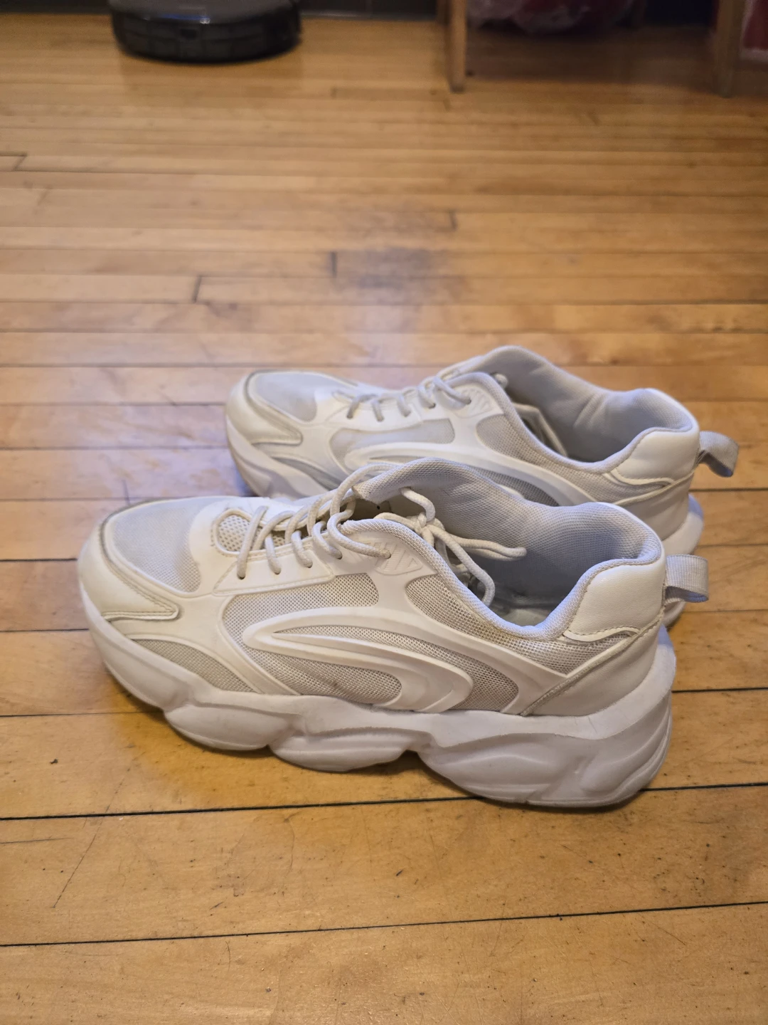 White Chunky Sneakers - photo 2