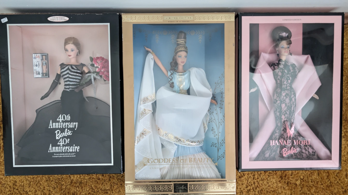 Collector Edition and Limited Edition Barbie Dolls