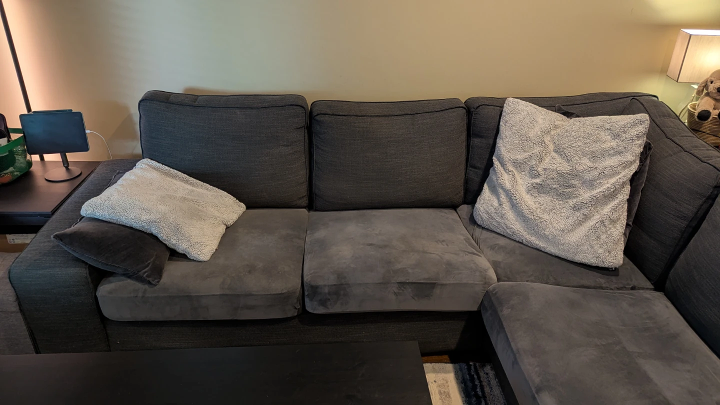 IKEA Kivik - Dark Grey Sectional Sofa - photo 3