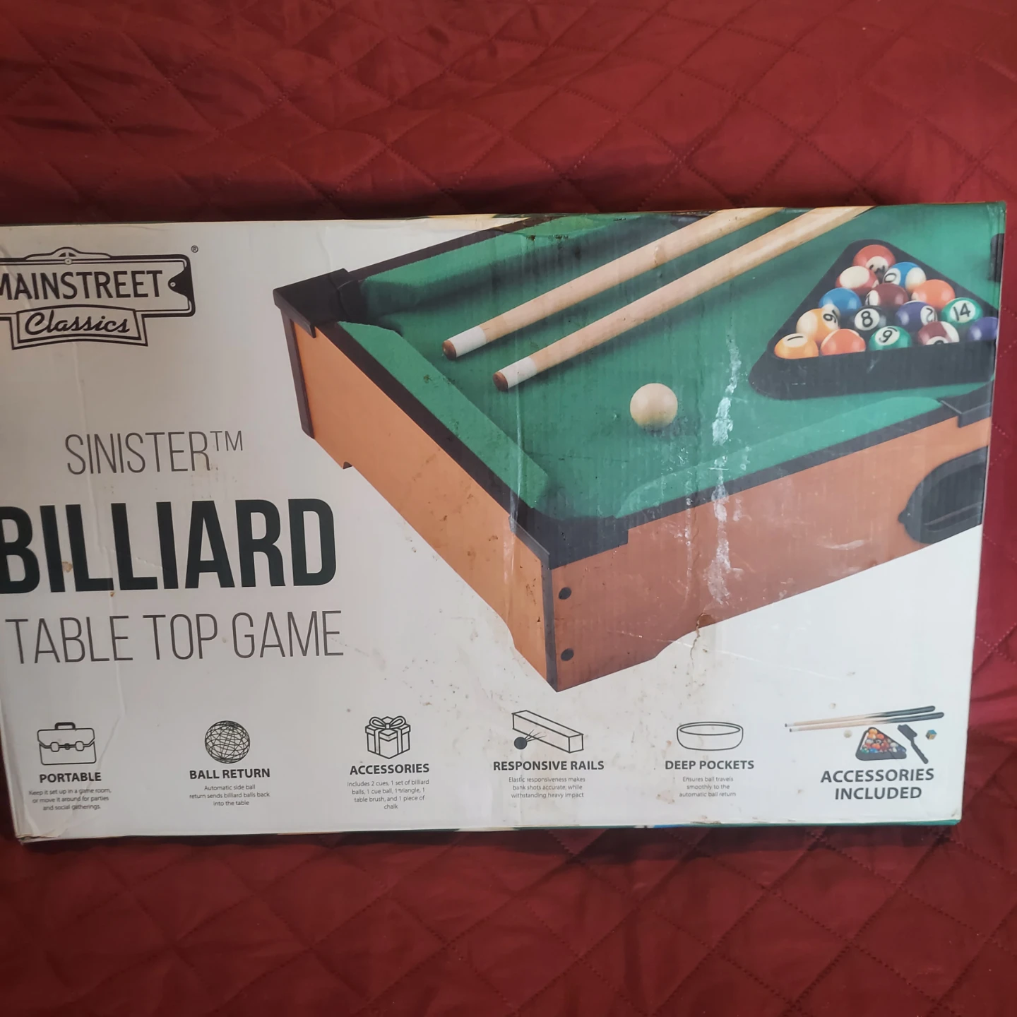 Mainstreet Classics 20-Inch Table Top Game Set