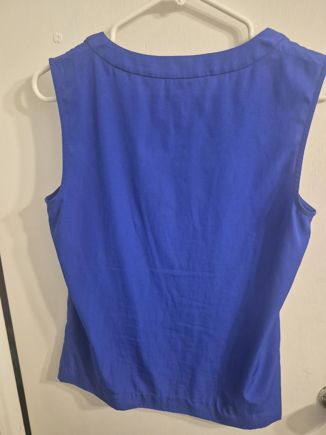 Calvin Klein Sleeveless Blue Blouse - photo 2