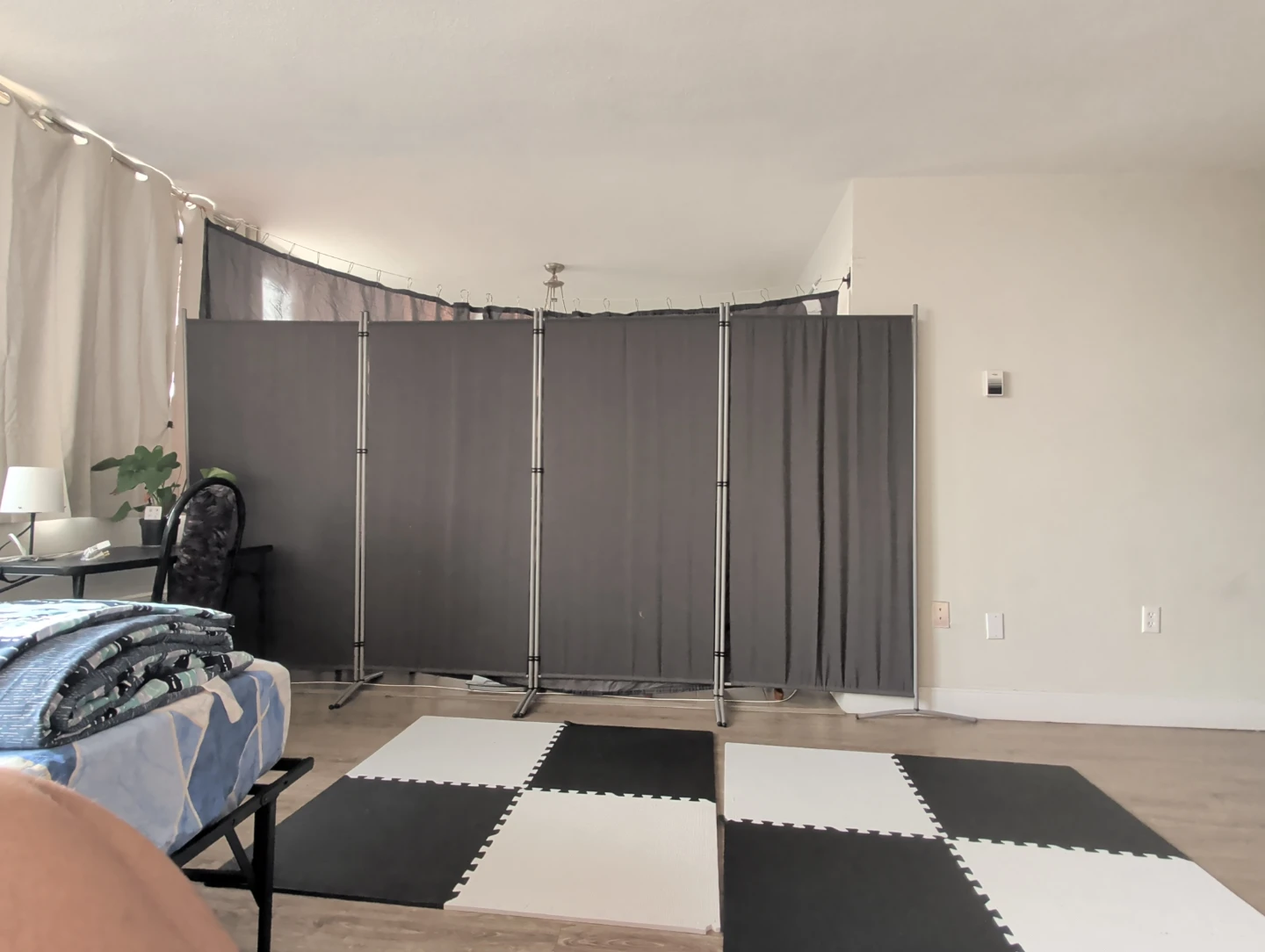 4-Panel Room Divider Screen