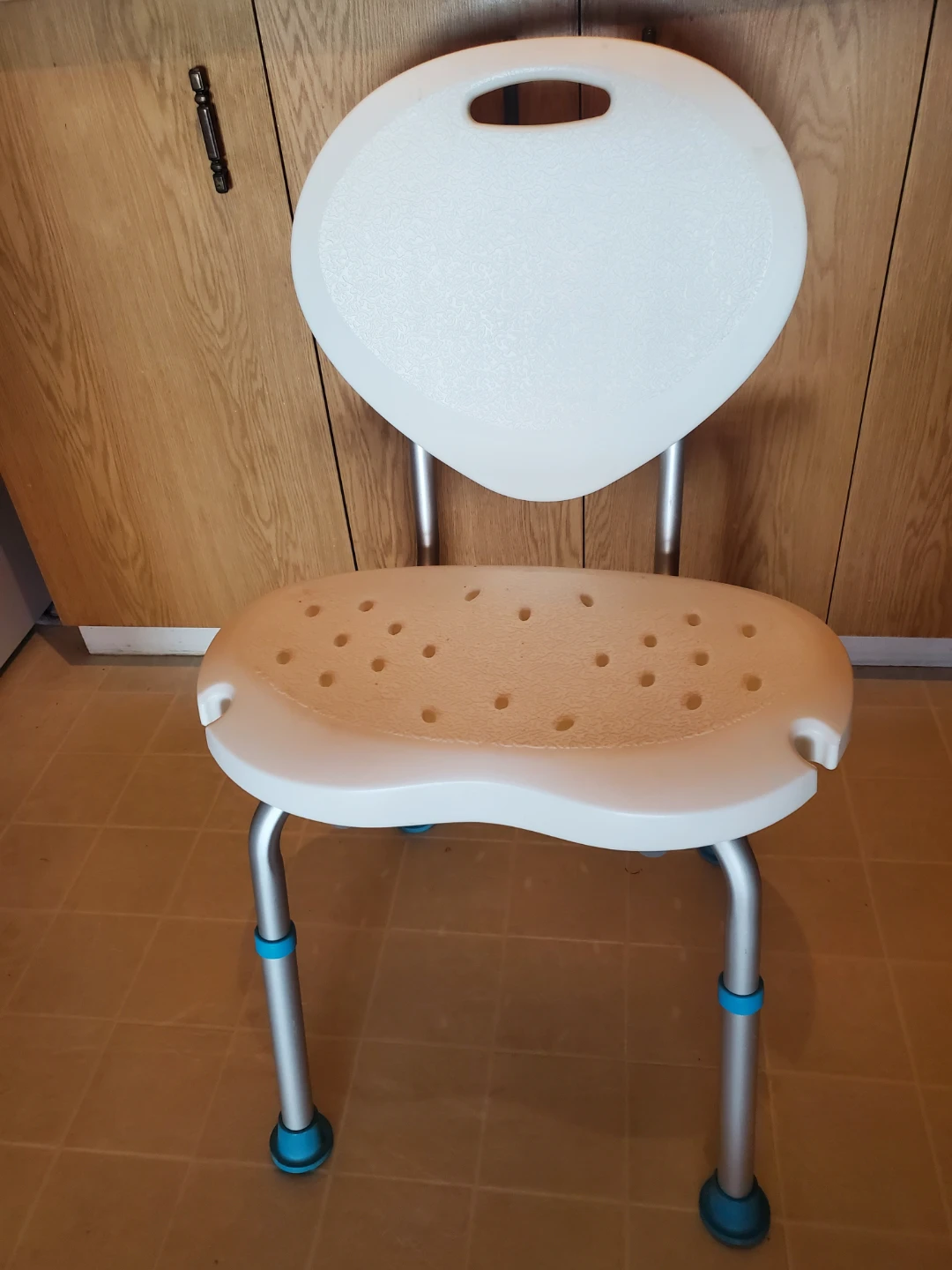 Shower Chair with Back - photo 2