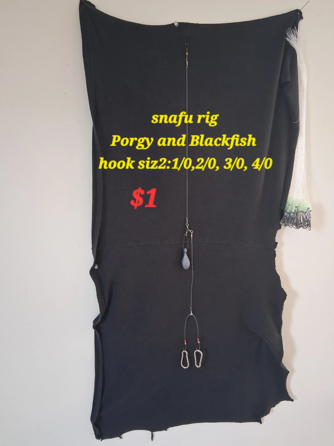 Snafu Rig for Porgy and Blackfish