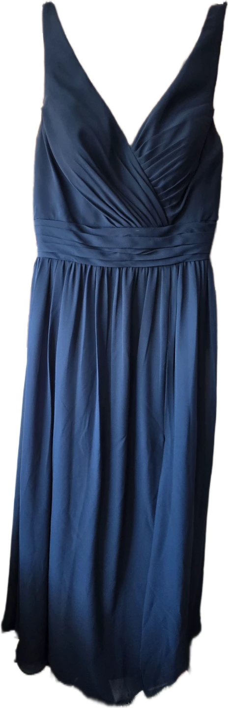 Christina Wu Celebration Navy Dress - Size 12