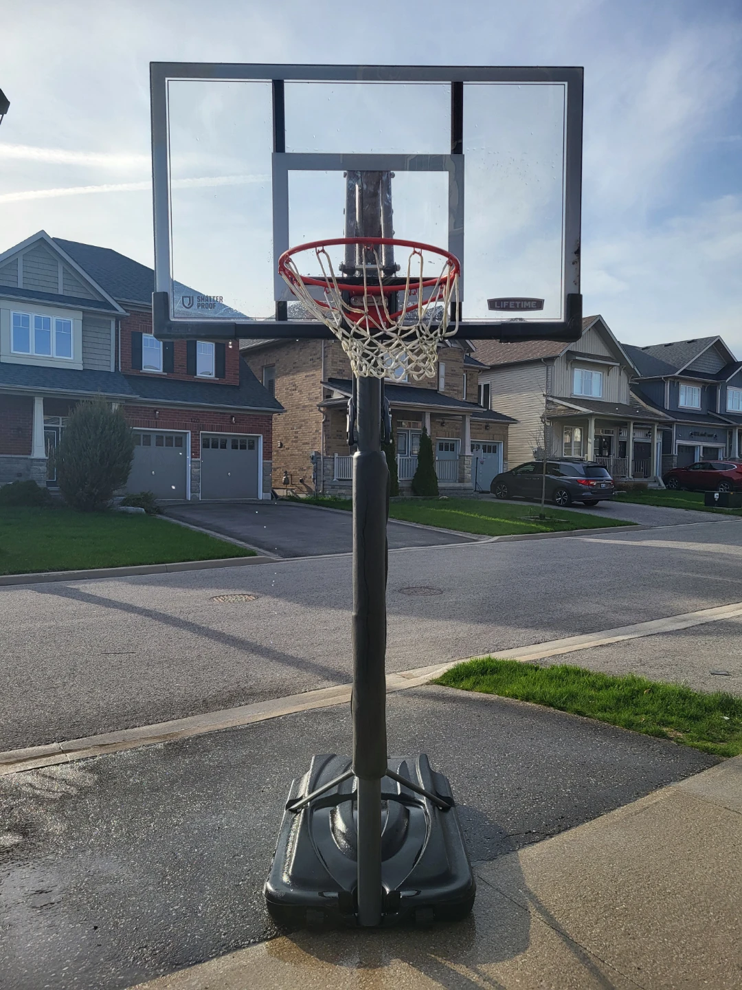 Lifetime Basketball Hoop with Shatter Proof Backboard