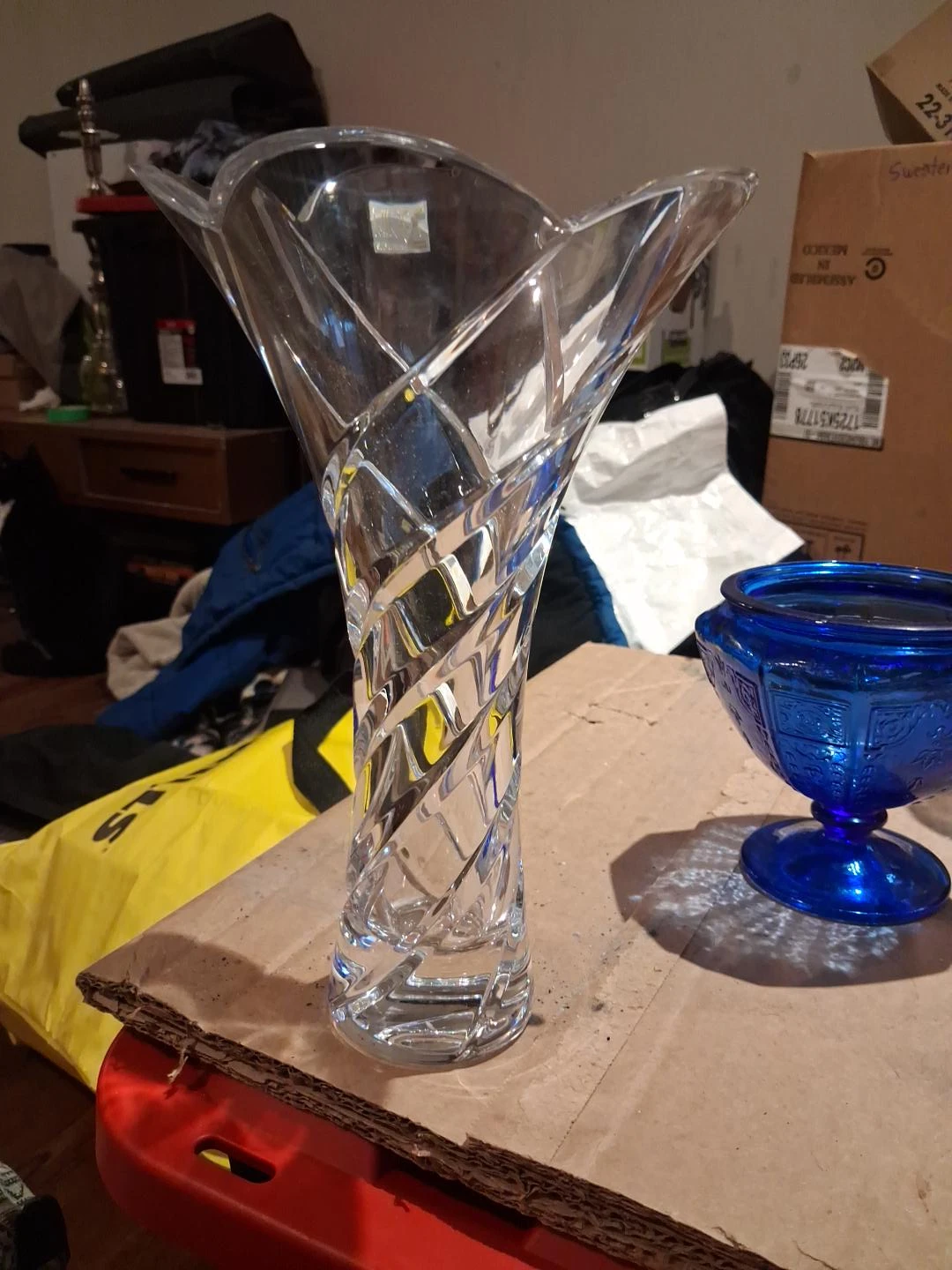 Mikasa Crystal Vase