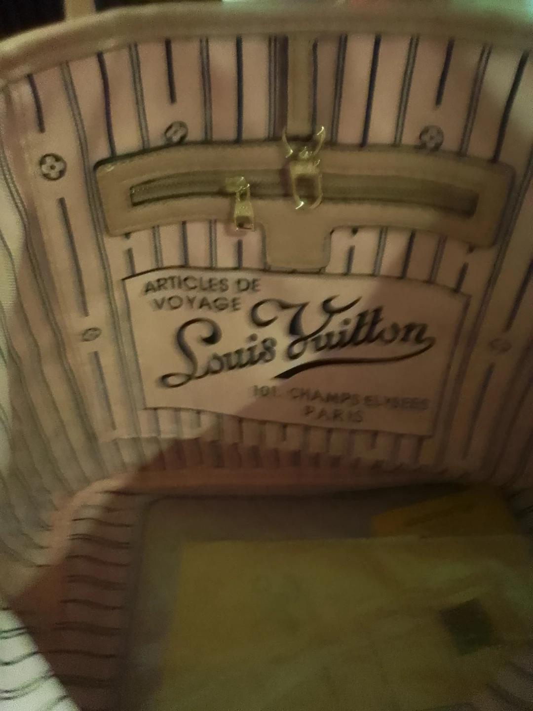 Louis Vuitton Embossed Tote Bag - photo 2
