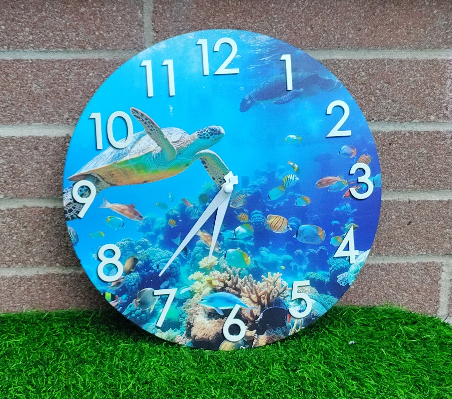 Ocean Turtle Wall Clock