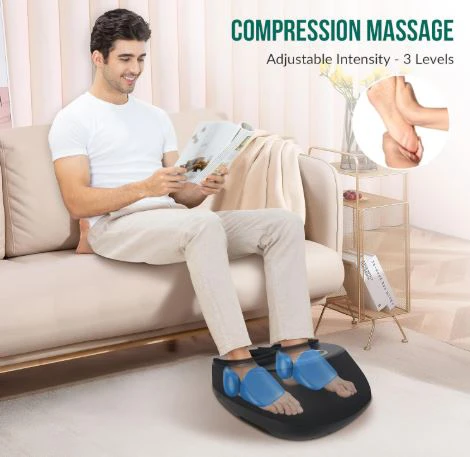 Snailax Foot Massager with Heat, Kneading, Compression & Shiatsu - photo 3