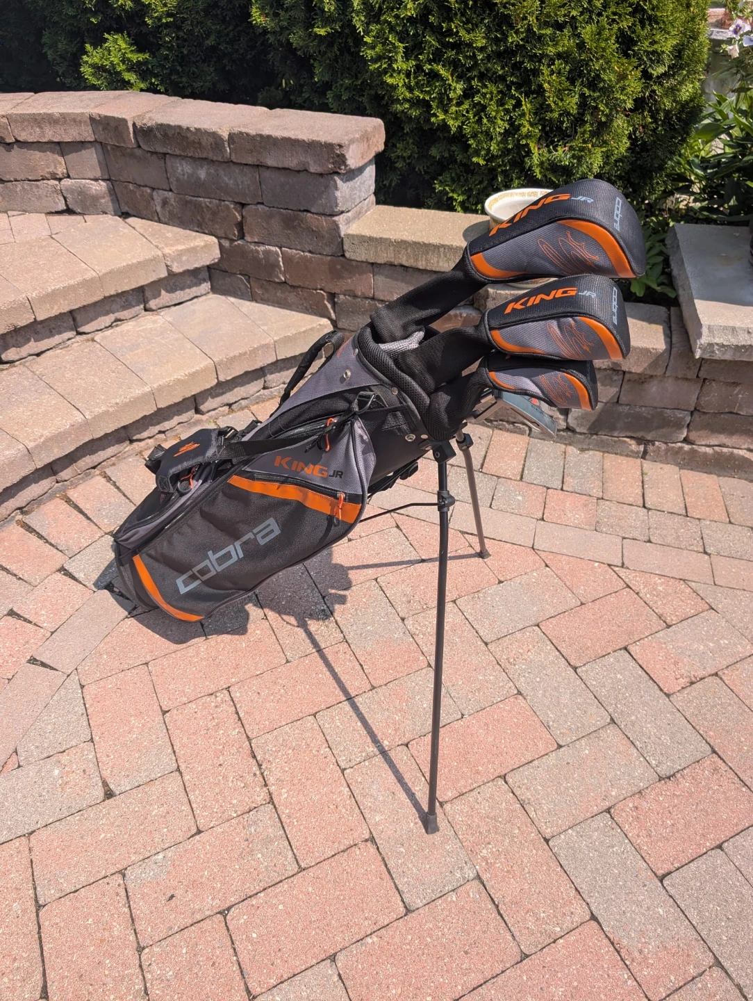 Cobra King Jr. Golf Club Set with Bag - left handed